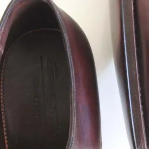 new SANTONI Goodyear welted hand antiqued shoes 9 D Santoni | Shoes | New Santoni Goodyear Welted Hand Antiqued  main image 4